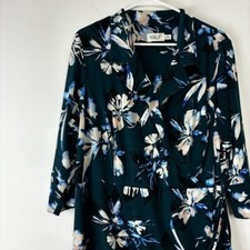 Eliza J Floral Faux Wrap Dress Women’s 16W Classic Feminine Flattering Wedding