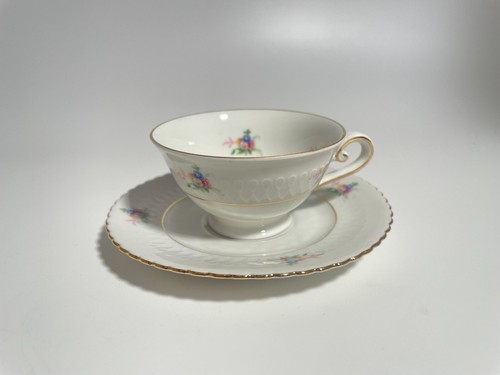 Antique Set 6 Cups Porcelain SELTMANN WEIDEN BAVARIA Model ELISABETH - Picture 6 of 8