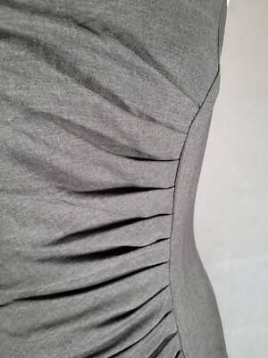 calvin klein womens dresses size 2 Fitted W/bunched Side Grey | eBay