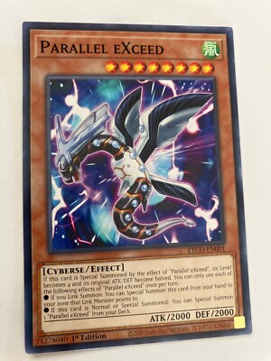Parallel exceed 1st edition common yu-gi-oh gaming cards cscan