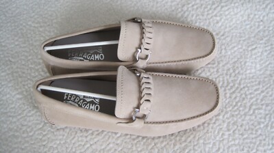 Salvatore ferragamo stuart suede men driver loafer Ferragamo - Stuart Caraway Seed Suede Driver | Mitchell Stores main image 3