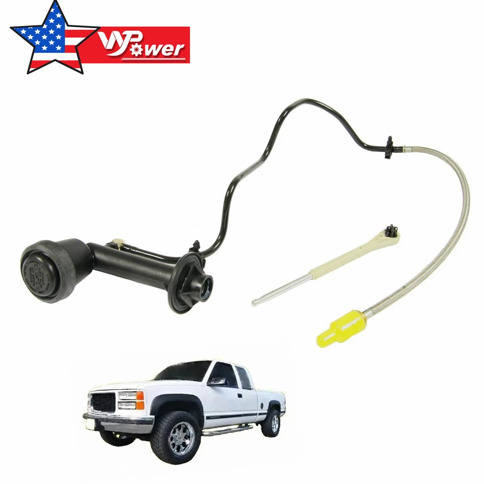 Conjunto de cilindro maestro y esclavo de embrague para Chevrolet/GMC C/K 1500/2500/3500 Series Foto 2 de 4