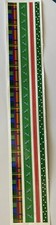 HOLIDAY PATTERN Design Line Stickers 4pc 12  Mrs.Grossman's  Holiday  Plaid  Dots  