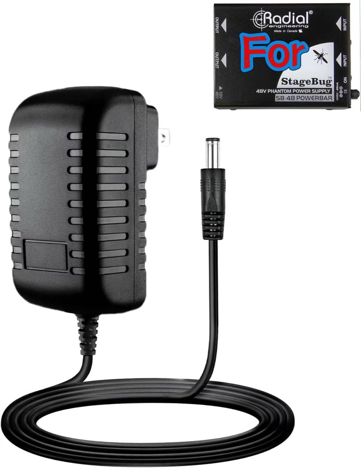 AC Adapter For Radial Engineering StageBug SB-48 Phantom