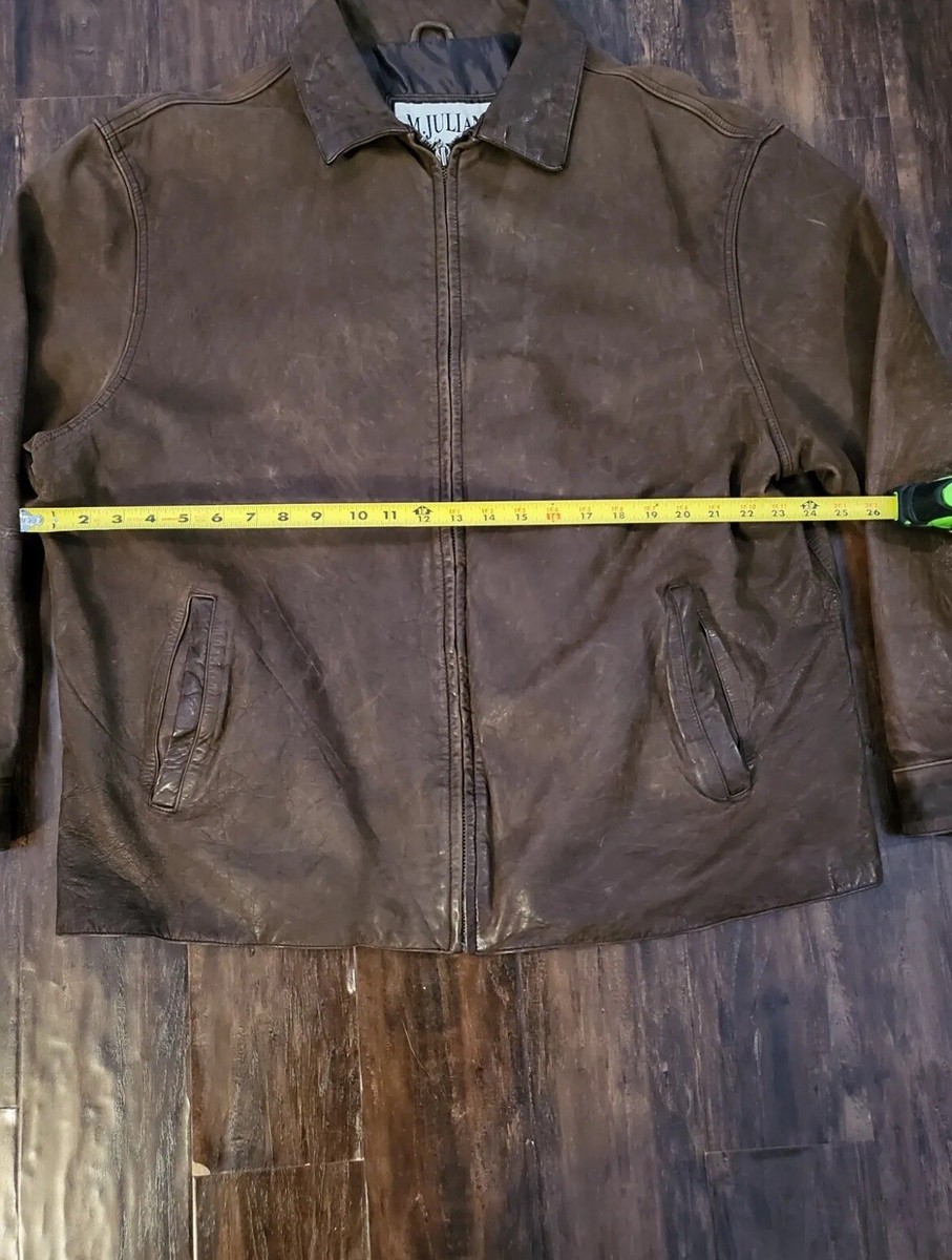 M julian wilson leather jacket XL | eBay
