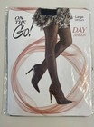 On The Go Day Sheer Pantyhose- Large/Extra Large Off Black Invisible  Toe - New — photo 1