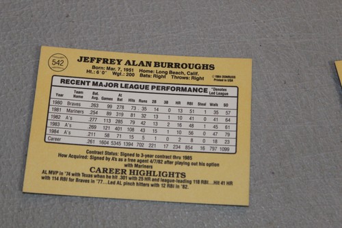 1985 Donruss Baseball Cards Complete Finish Fill Your List Set U-Pick #450-653 - Picture 180 of 392