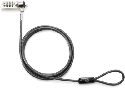 HP - T0Y16AA - Essential Kombination Lock - Notebook-Schloss - Kabel 1,22 mtr.