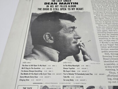 Dean Martin The Door Is Still Open to My Heart 1964 Reprise