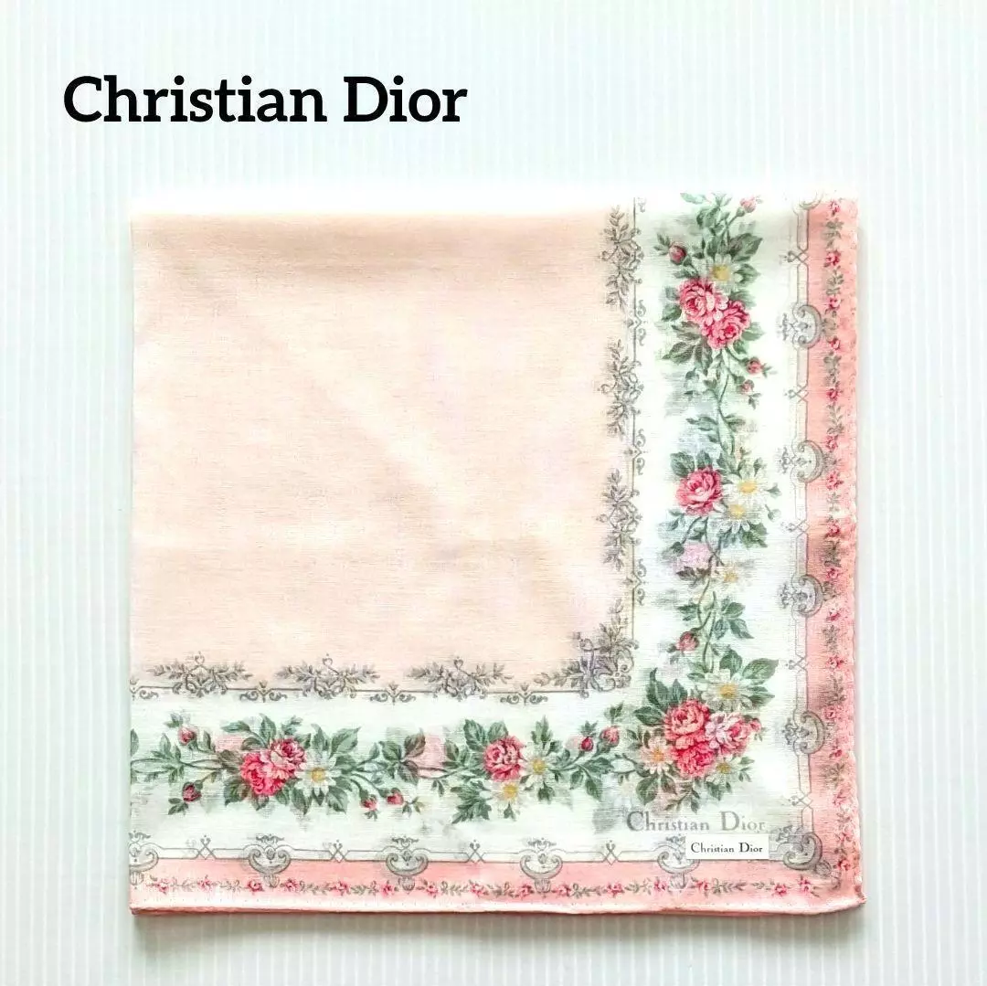 Mouchoir Christian Dior coton 48 cm 18