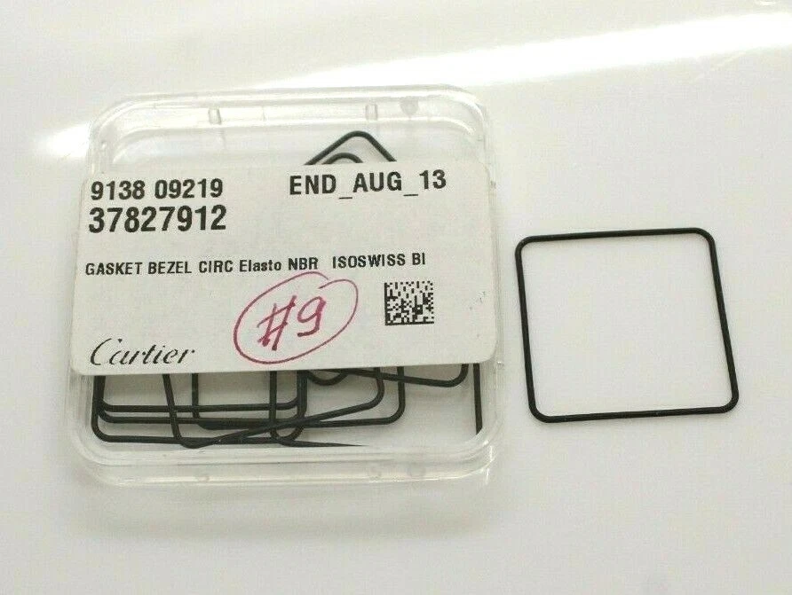 Cartier 37827912 Gasket Bezel CIRC Elasto NBR ISO SWISS BI 