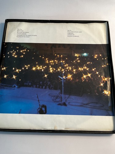 BRUCE SPRINGSTEEN & THE E STREET BAND LIVE/1975-85 5 LP Set & Lyric Book - Picture 5 of 9