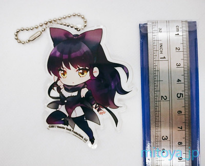 Official RWBY Blake Belladonna Mekakushi SD Acrylic Keychain Goo Goo Dept. Japan