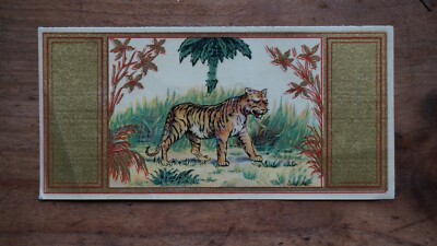 CHROMOLITHOGRAPHIE - WERBEETIKETT VOR DEM BRIEF - 1900er Jahre 