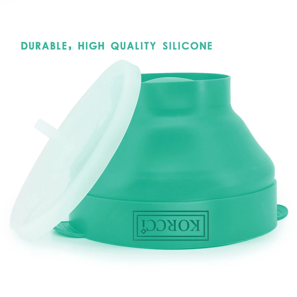 Microondas Silicona Palomitas Popper Maker Cuenco Plegable Aire Caliente Apto para Lavavajillas Foto 4 de 4