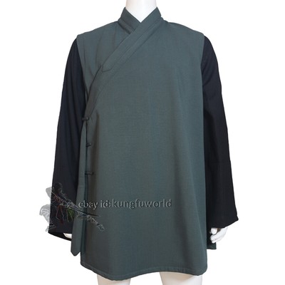 Winter Chinese Kung fu Vest Tai chi Martial arts Jacket Wushu Coat Wing Chun Top