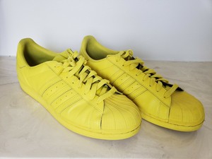 superstar mens yellow