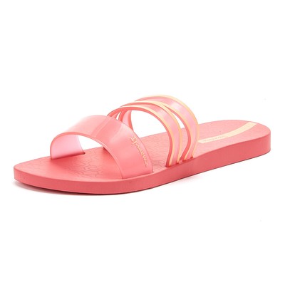 clear womens slides