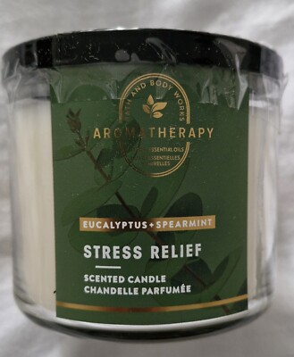 Eukalyptus & Spearmint Stressabbau 3 Docht Kerze