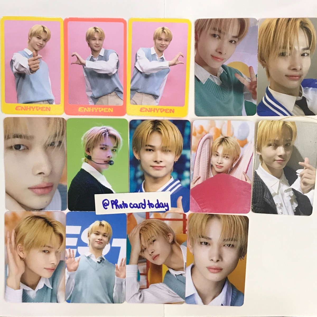 ENHYPEN DICON トレカ 14枚コンプセット ENHYPEN DICON SET PHOTOCARD OFFICIAL | eBay