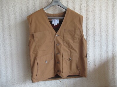 Schaefer Outfitter Style 319 Vest Lined Tan Mens Size XL Made in USA New NWT