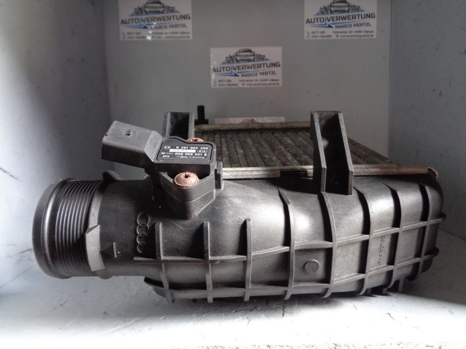 Audi A6 4F 3.0TDI Quattro Ladeluftkühler links Modine 4F0145805T - Bild 3 von 4