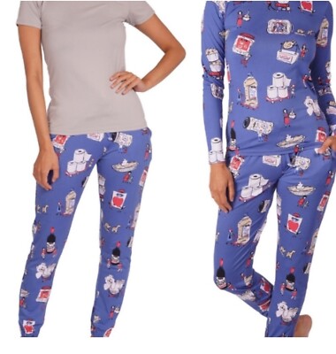 Munki Munki Costco Shopping Pc Pajama Set Womens Sz XXL Soft
