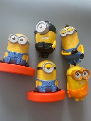 Lot of McDonalds Happy Meal Despicable Me Minions Talking
