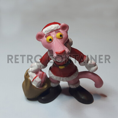 Vintage Rubber Toys - BULLY BULLYLAND - The Pink Panther - 1983 Pink Panther