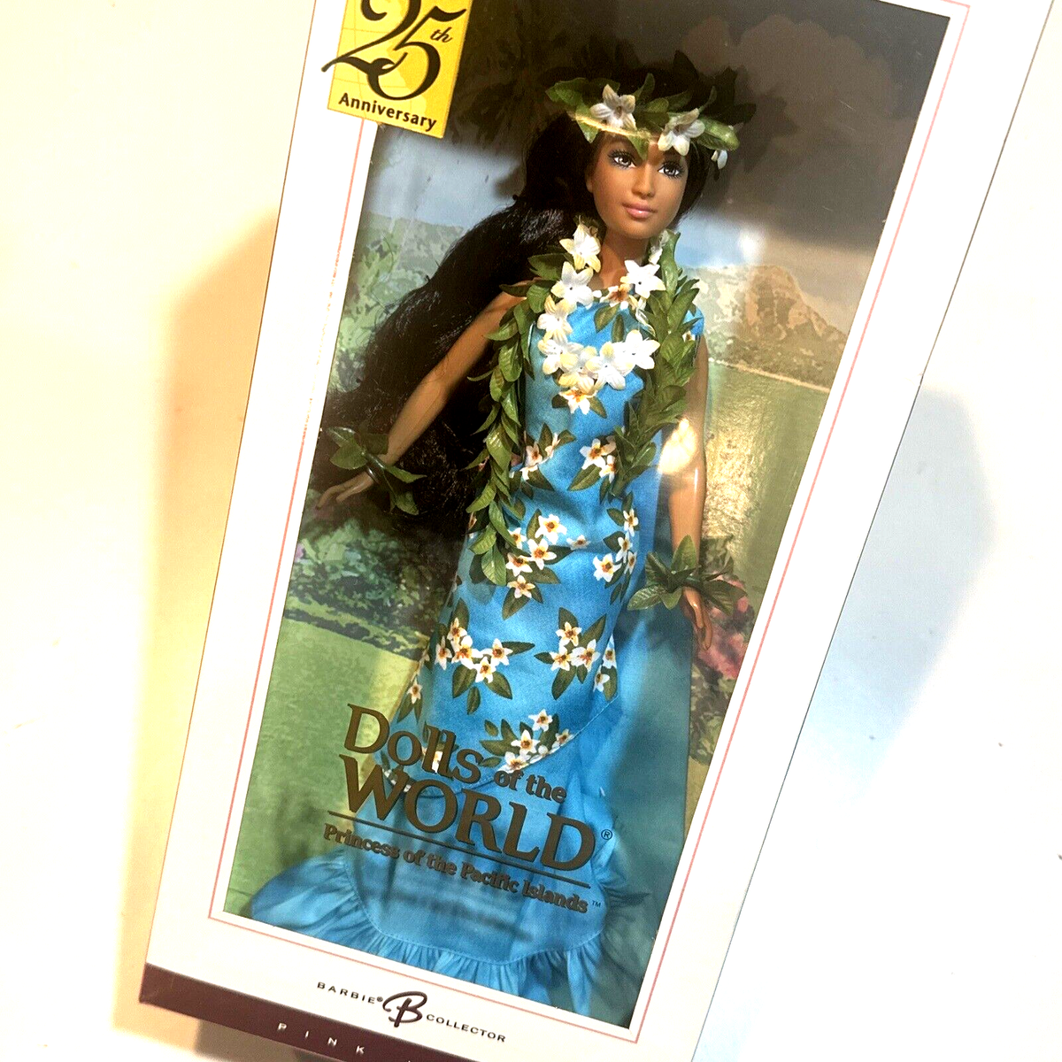 バービー ドール　プリンセス・オブ・ハワイアイランド　ピンクラベル　未開封 Barbie Princess of the Pacific Islands 25th Anniversary DOTW