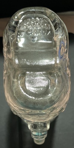 Libbey of Canada Embossed Glass Cowboy Boot Mug #7 Beer Glass 6.25” Tall Western - Picture 7 of 7