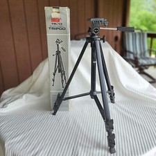 Coastar TR-13 Camera Tripod Vintage Deluxe Chanel Flip-Lock Legs Boxed