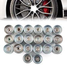 For BMW Silver Metal Wheel Lock Lugnut Anti-theft Screw Nut Removal Key Socket