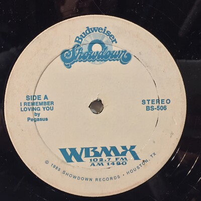 Pegasus I Remember Loving You VG+ Budweiser Showdown modern soul funk RARE