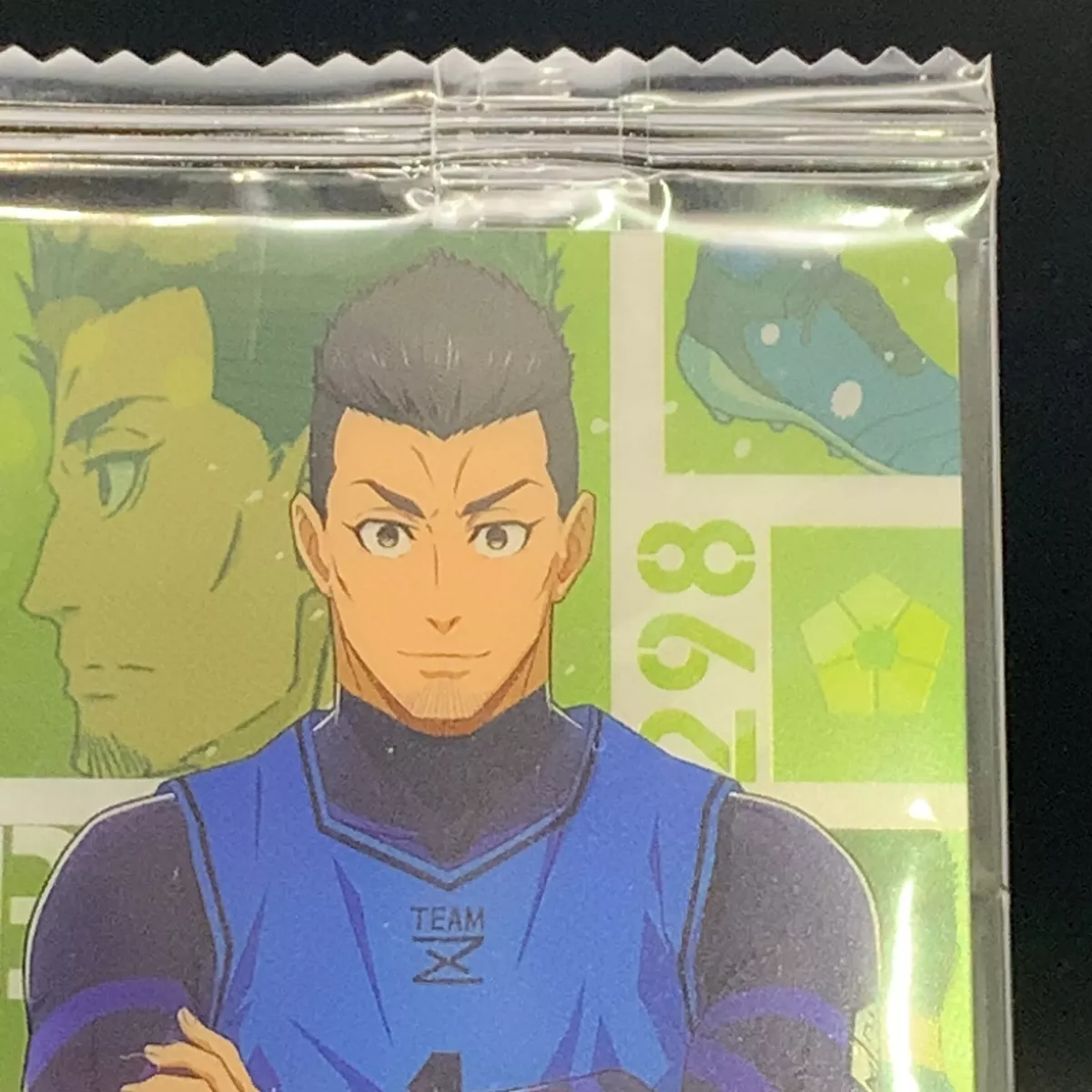 Blue Lock Meguru Bachira Wafer Card Vol.1 No.02 BANDAI New Japan Football  Anime