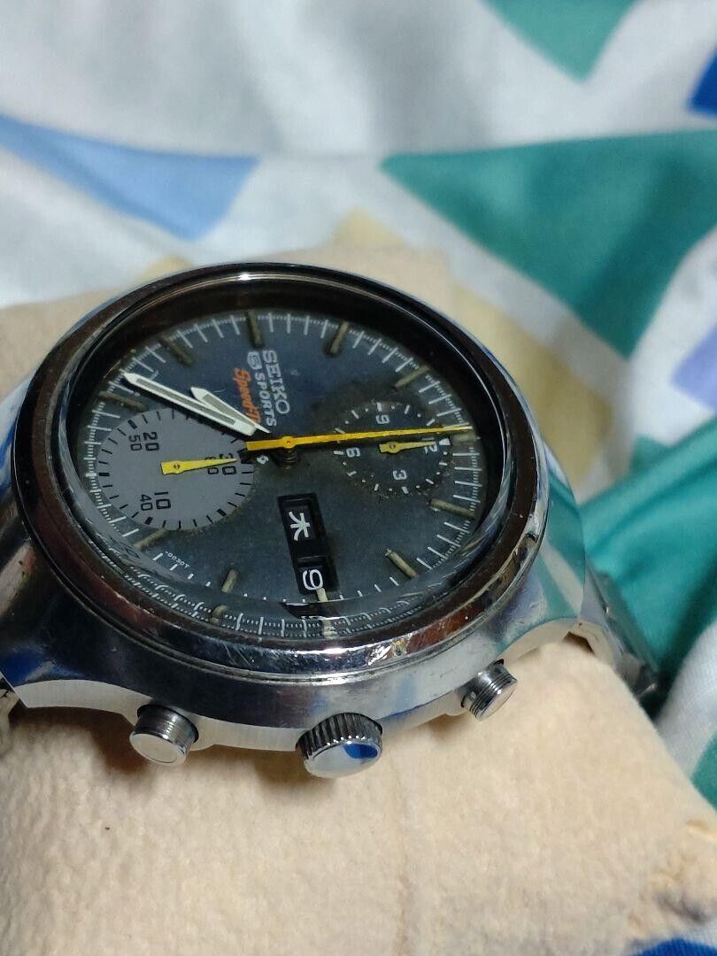 Seiko 5 Sport Speed-Timer 6138-0020 Chronograph Gray Dial Seiko 5 Sport Speed-Timer 6138-0020 Chronograph Gray Dial