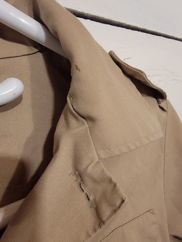 Boy Scout Shirt Youth M Beige Button Up Uniform Official - Picture 4 of 7