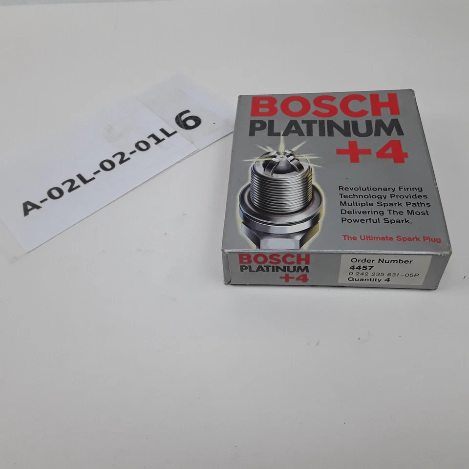 For Bosch 4457 4 pcs Spark Plugs Fits Audi, Chevrolet, Jaguar, Volvo, and More - Image 4 of 4