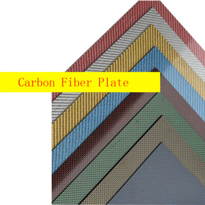 20cm*30cm Kohlefaserplatte Platte Platte Platte Splitter/Blau/Rot/Gelb Rechteck