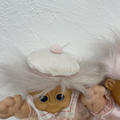 Vintage Russ Berrie & Co. Troll Kidz Twinkles & Pink Sailor