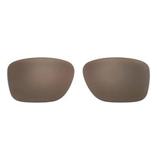 Walleva Brown Polarized Replacement Lenses For Oakley Sliver OO9262 Sunglasses