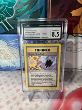 Pokémon TCG Koga's Ninja Trick Gym Challenge 115 Regular 1st Edition CGC 8.5