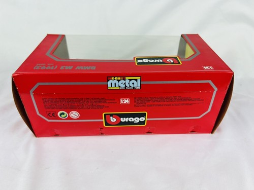 Burago 1:24 BMW M3 1993 Tic Tac verde diecast 1993 coche - ¡DAÑADO POR FAVOR LEER!¡! - Imagen 12 de 12