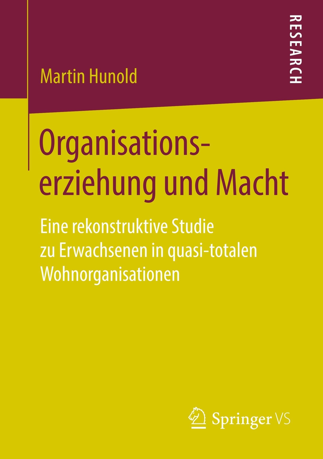 Thumbnail - Organisationserziehung Und Macht | Martin Hunold | Deutsch |