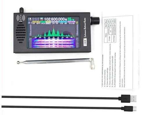 Receptor de radio SDR definido por software SDR-101 FM/AM/LW/MW/SW/AIR-Band DSP - Imagen 8 de 10