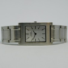 GUESS Microsteel G75456L Quartz Analog Women's Watch Sz. 6 1/2" New Battery