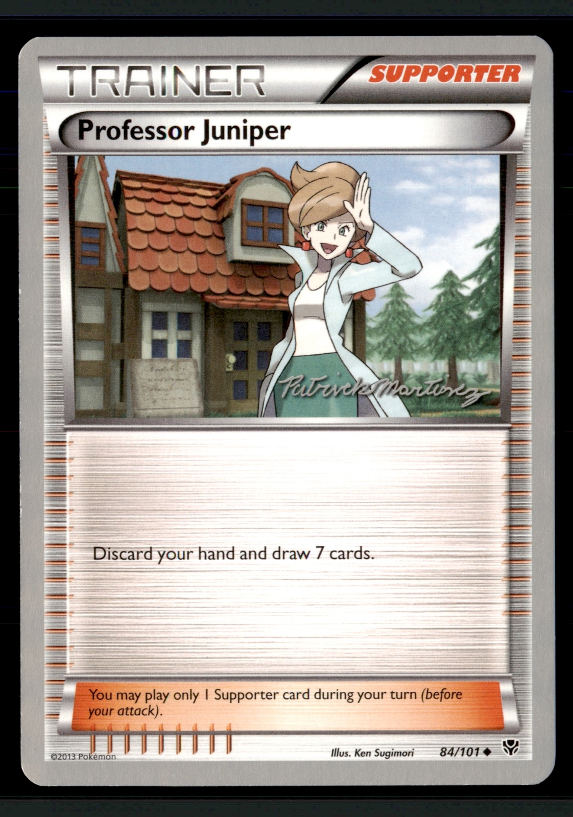 Pokemon Card Professor Juniper World Championships 2015 84/101 NEAR MINT TCG!!!!
