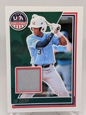 JD Crisp 2022 USA Baseball Stars and Stripes Materials #95