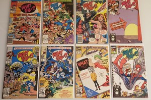 What-The-4-7-8-13-14-17-18-amp-22-Hi-Grade-Marvel-Comic-Book-Lot-of-8-NM
