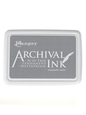 Ranger AIP52517 Archival Ink Pad Shadow Grey, 6.9 x 9.8 x 1.8 cm, Grey